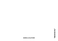 Bang & Olufsen - Beovox_RL-45.2-Owners-Manual